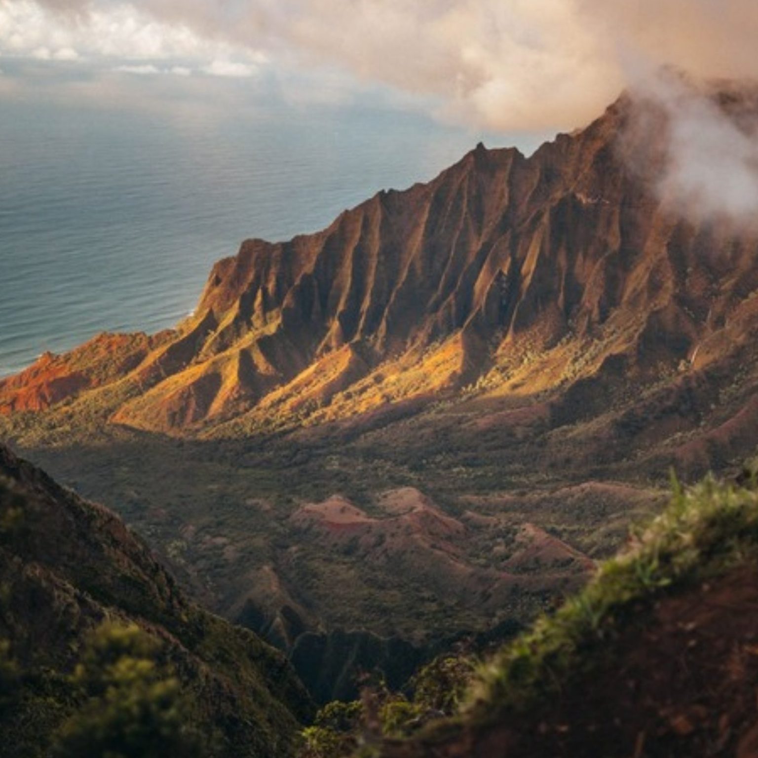 Kalalau Valley on Kauai, Hawaii