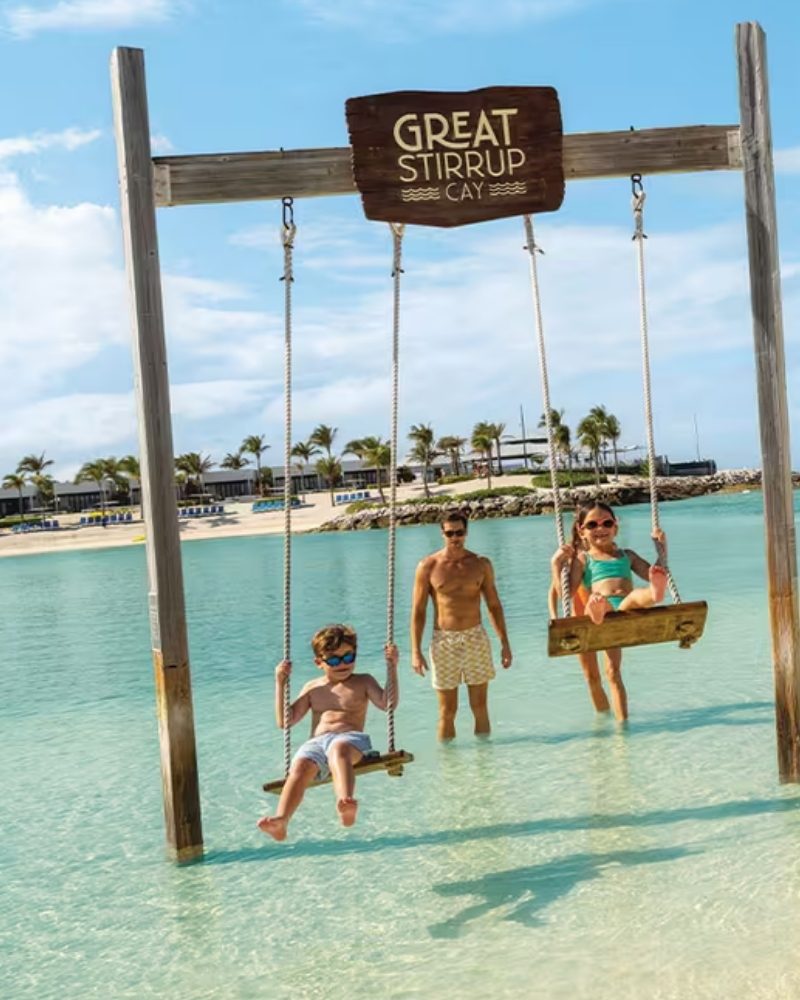 Great Stirrup Cay, Norwegian Cruise Line's private island in the Bahamas