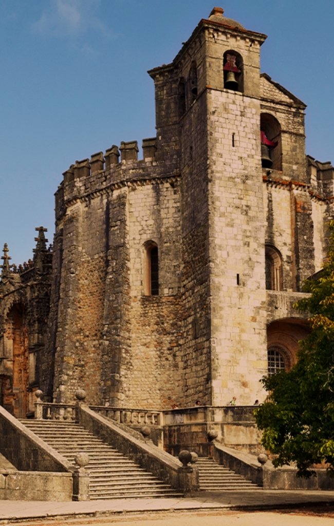 The Templar round church of the Convent of Christ in Tomar