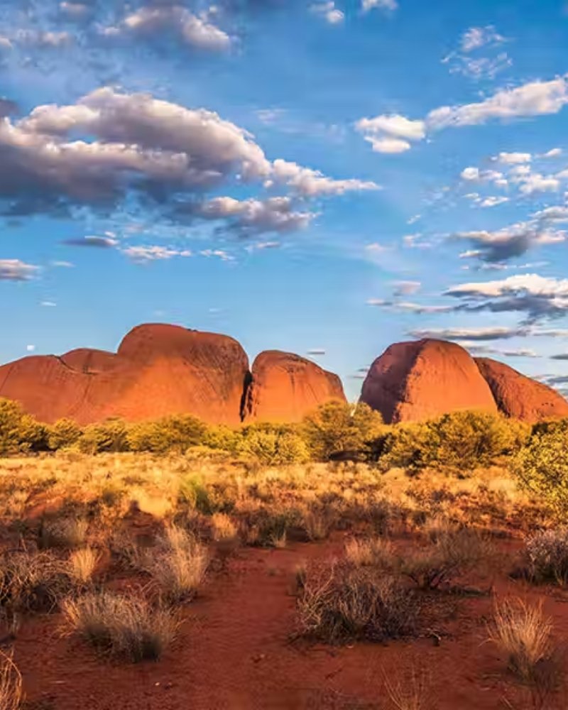 Kata Tjuta rock domes in the Australian outback