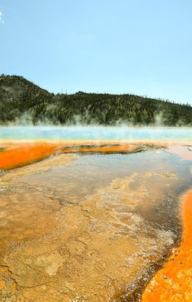 Grand Prismatic Spring in Yellowstone National Park