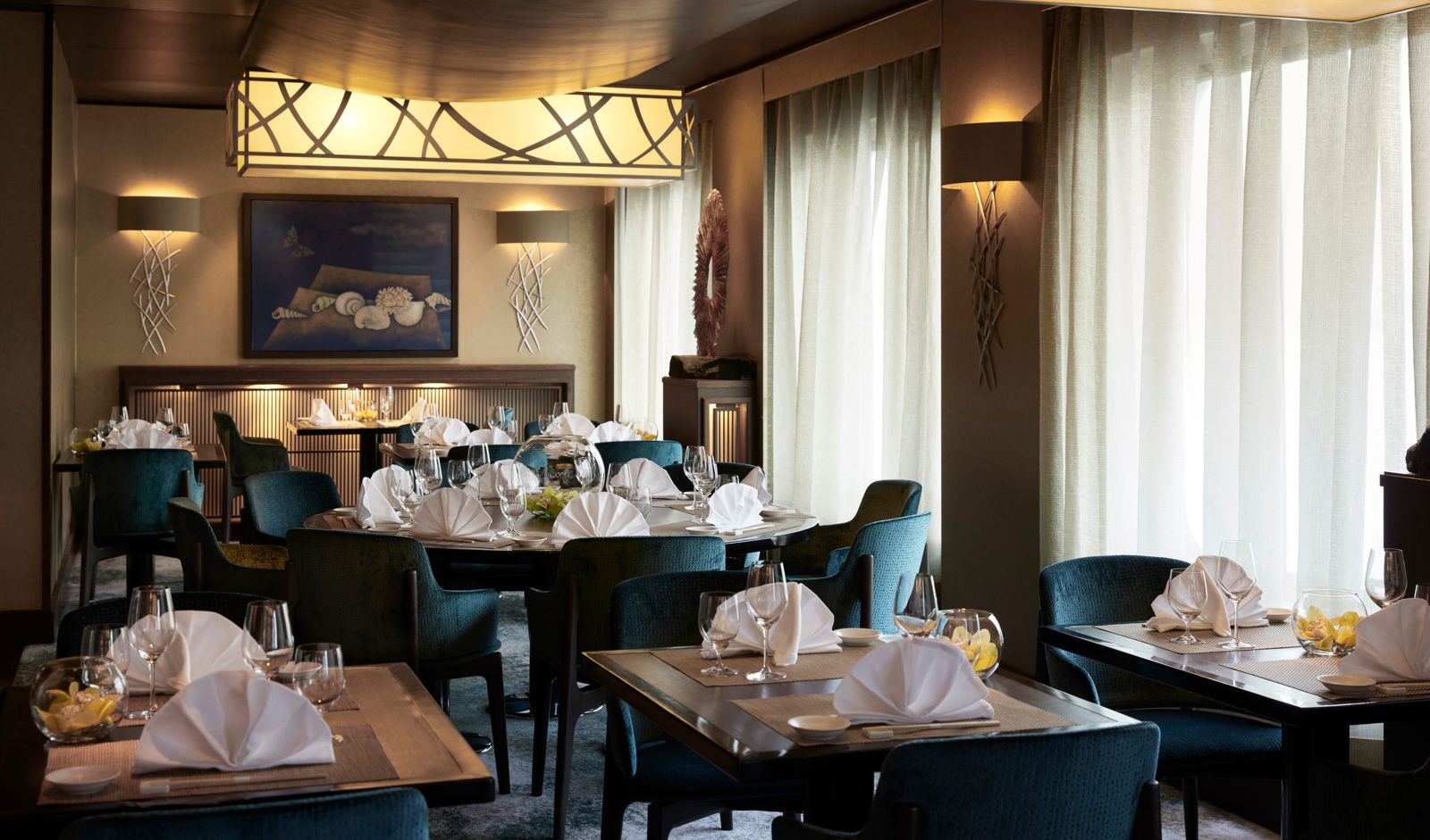 Umi Uma restaurant by Chef Nobu on Crystal Symphony