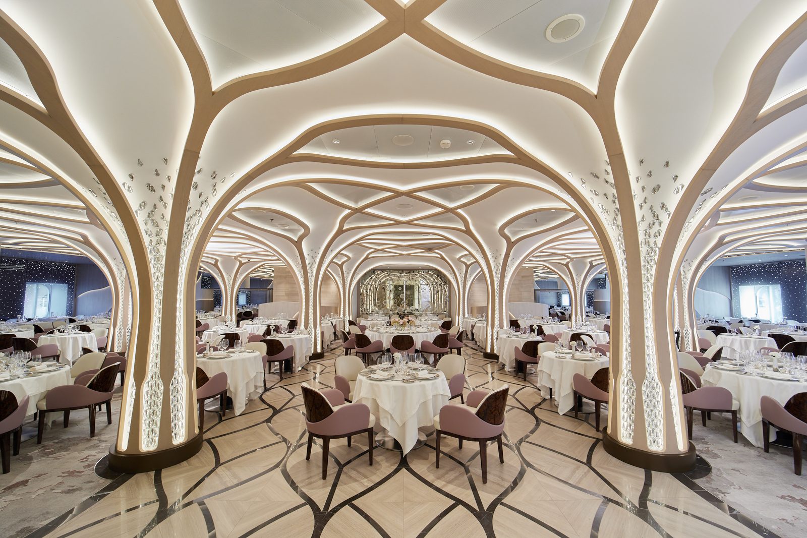 Compass Rose restaurant on Seven Seas Grandeur